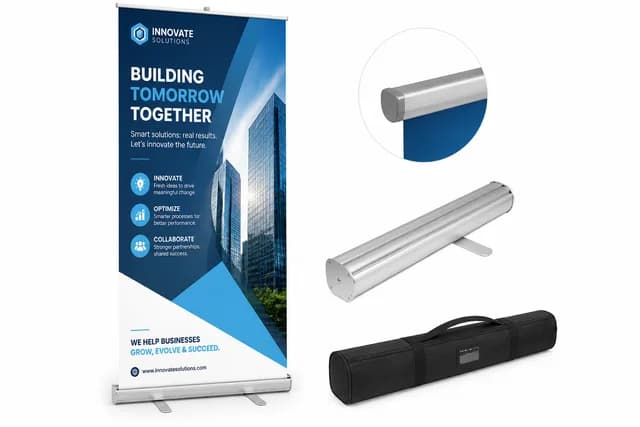 Roll Up Banner (85×200cm)
