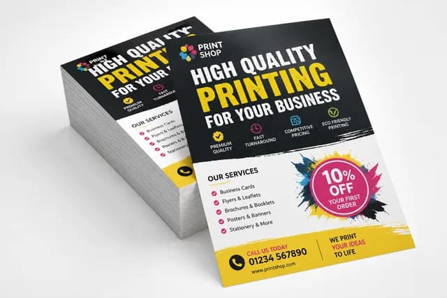 Double Sided Handbills (A4)