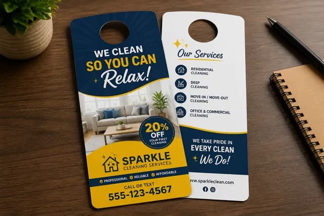 Door Hanger Cards